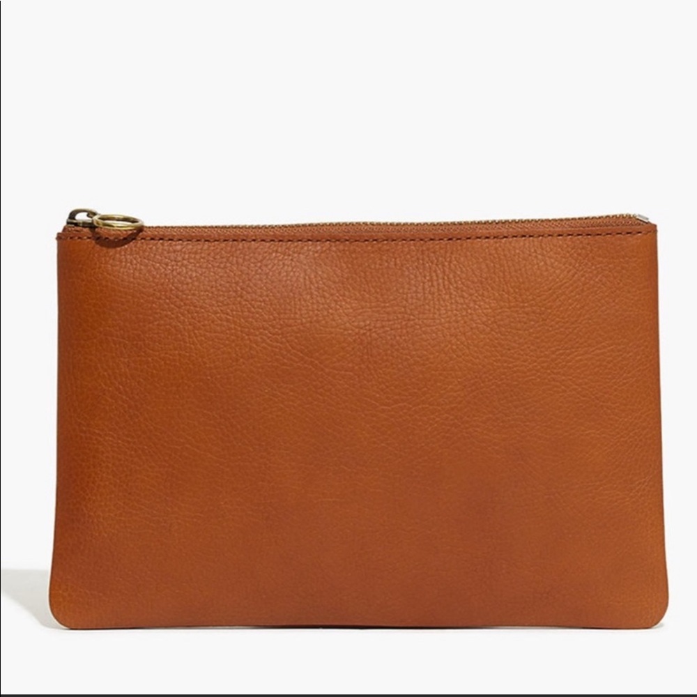 Madewell clutch pouch